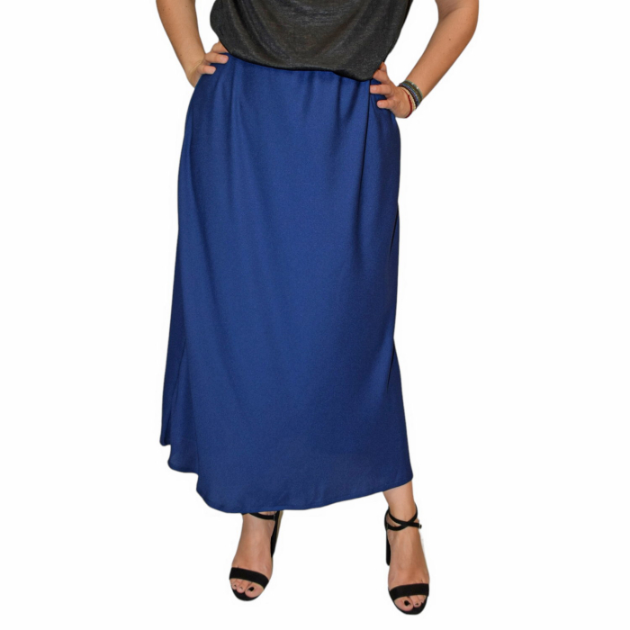 PLUS SIZE ΦΟΥΣΤΑ MAXI