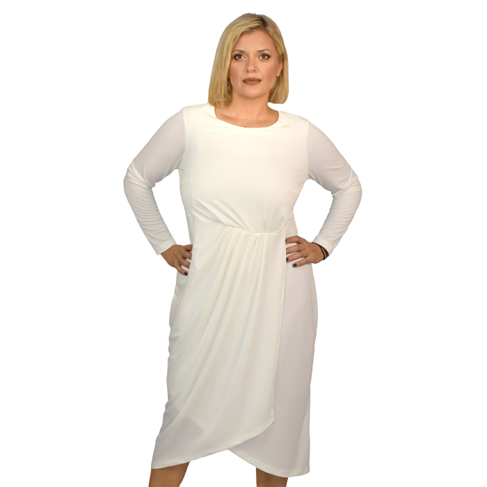 PLUS SIZE ΦΟΡΕΜΑ MIDI